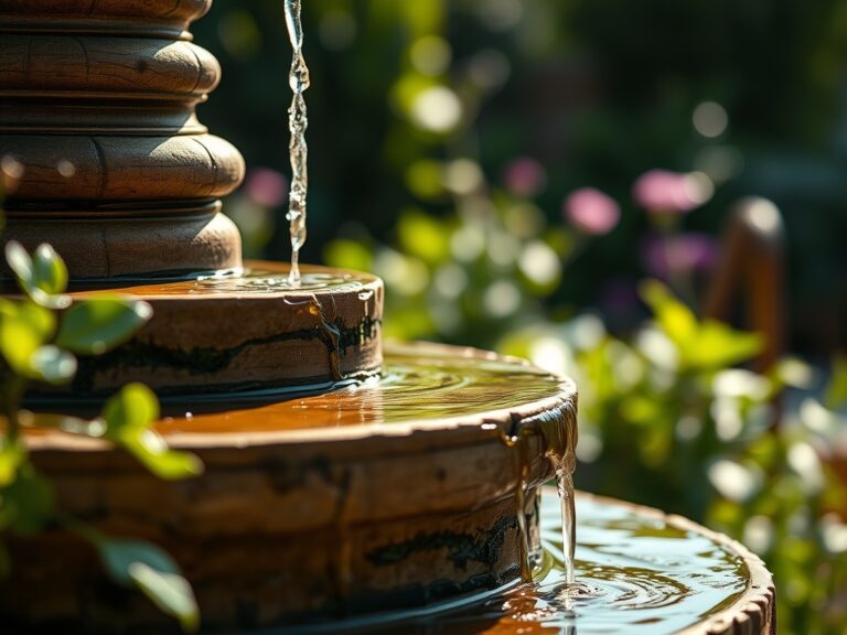 6 Steps to Install a High-End Garden Water Fountain