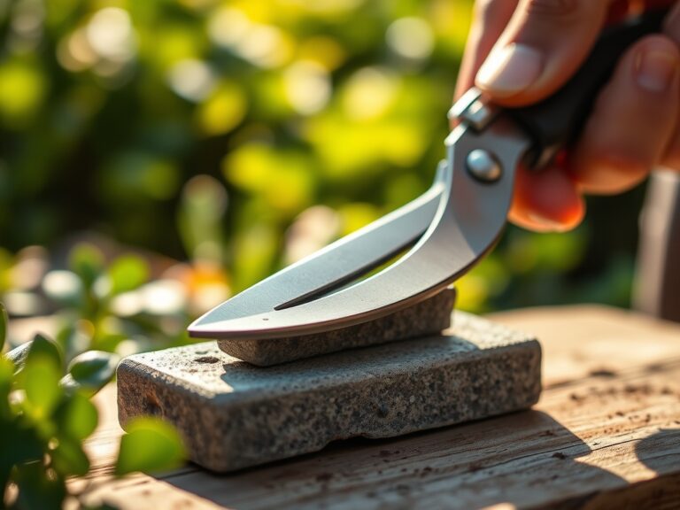 8 Steps to Sharpen High-Carbon Shears with a Coarse Stone